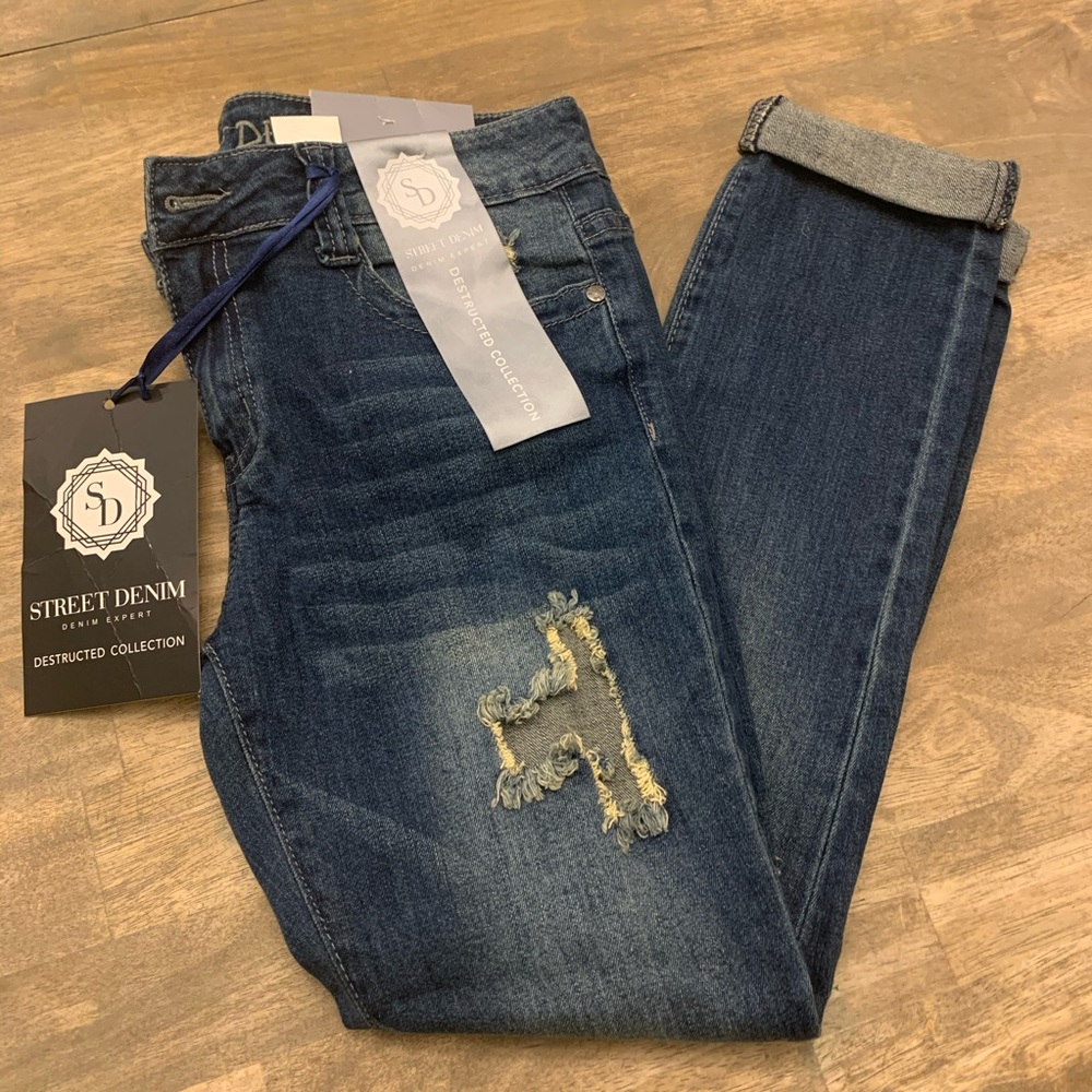 🎄4/25🎄 Street Denim Distressed Skinny Jeans